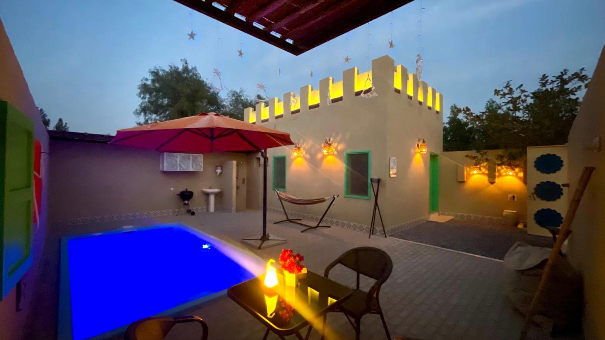 Al Bait Resort With Private Swimming Pools -Hrs Stables Al Hamraniyah Luaran gambar