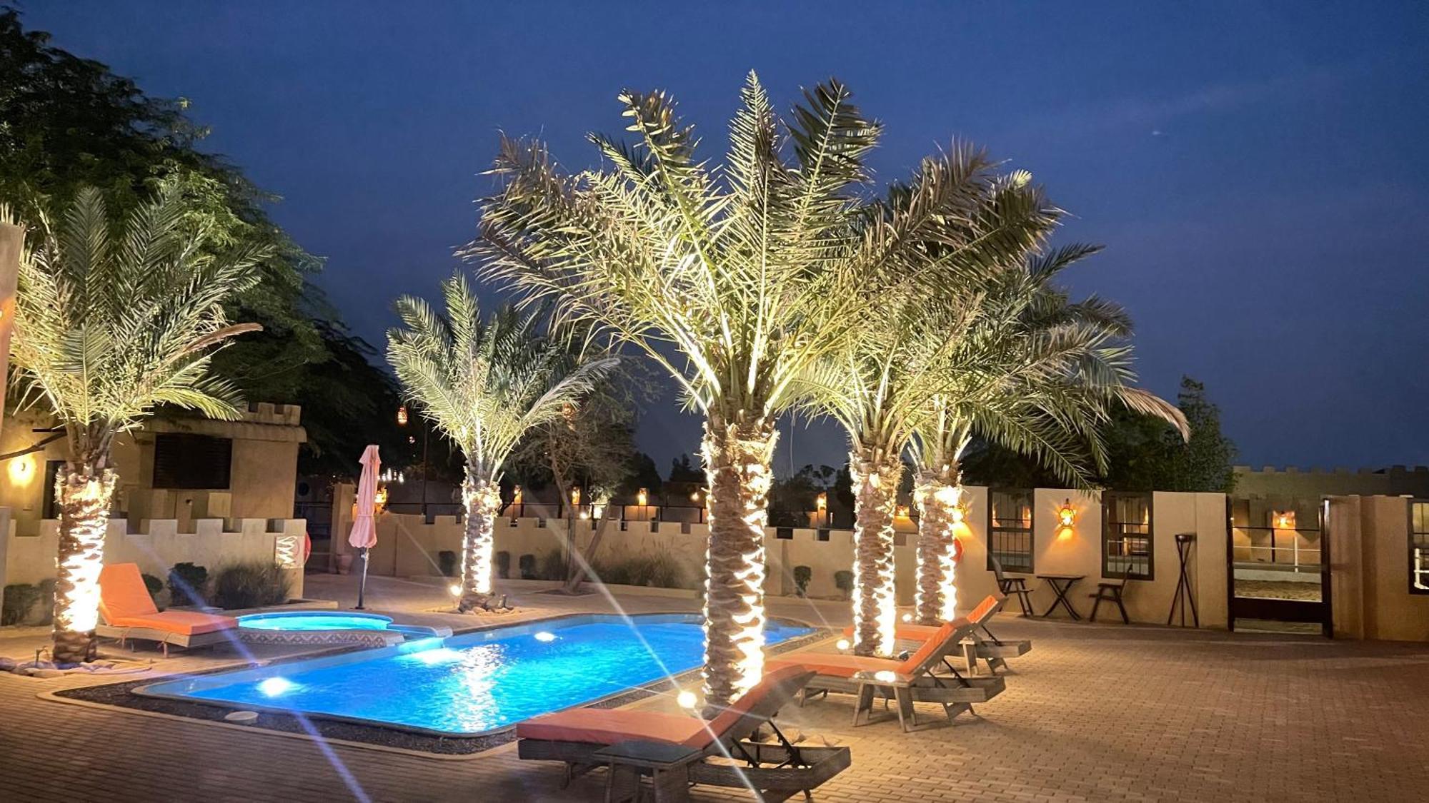 Al Bait Resort With Private Swimming Pools -Hrs Stables Al Hamraniyah Luaran gambar